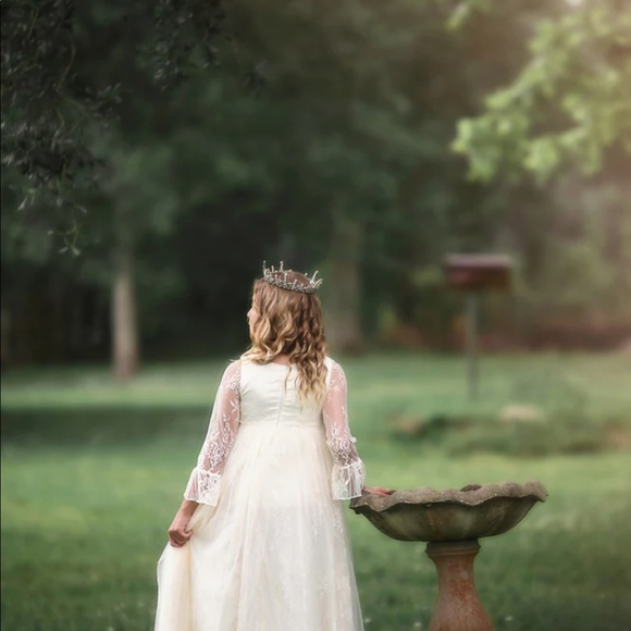 Amazing Trish Scully French inspired lace gown NWT - Picture 2 of 2